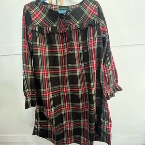 Crewcuts Multicolor Plaid Button-Up Dress